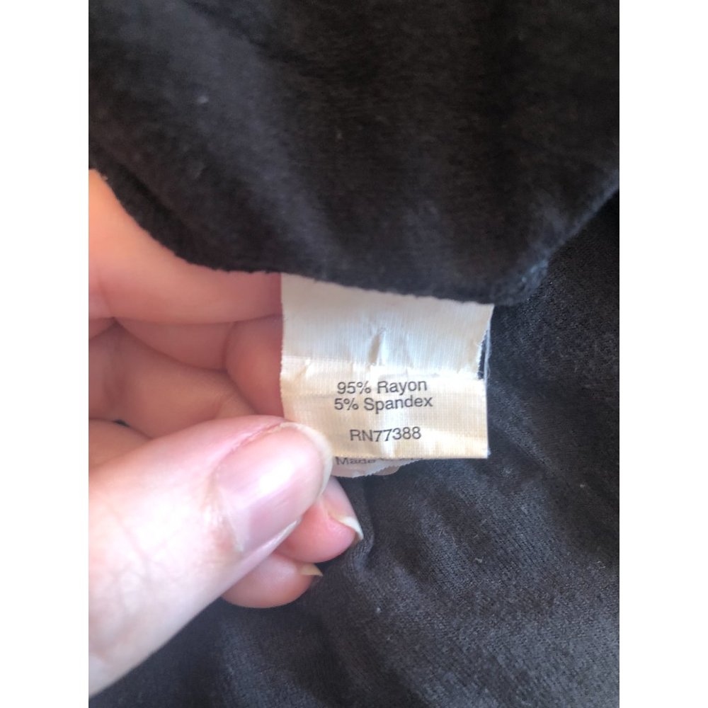 J.Crew Black Short Sleeve Dress | V-Neck | XS | Effortless Everyday Classic - Picture 8 of 8